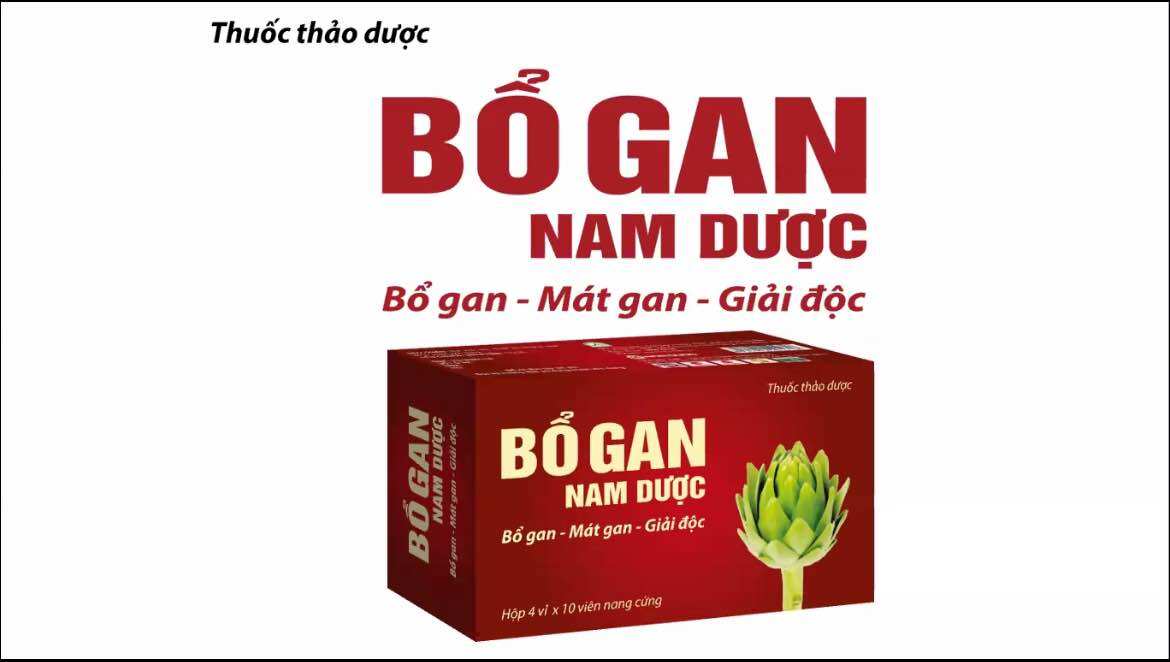 Bổ gan Nam Dược mát gan giải độc