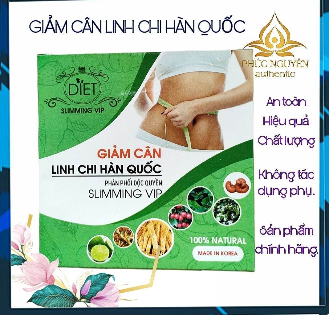 Giảm cân Linh Chi Hàn Quốc -Giảm cấp tốc 4-8kg [Hộp 30viên]