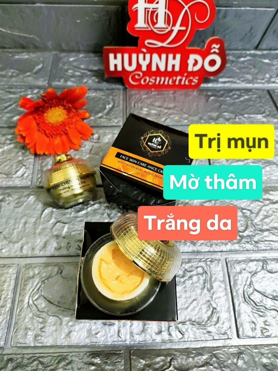 face mụn huỳnh đỗ
