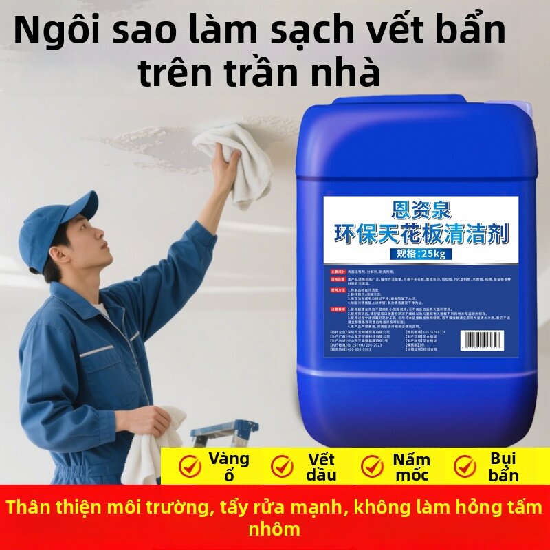 ENZIQUAN | Chất Tẩy Rửa Bụi Bẩn Tường Và Trần