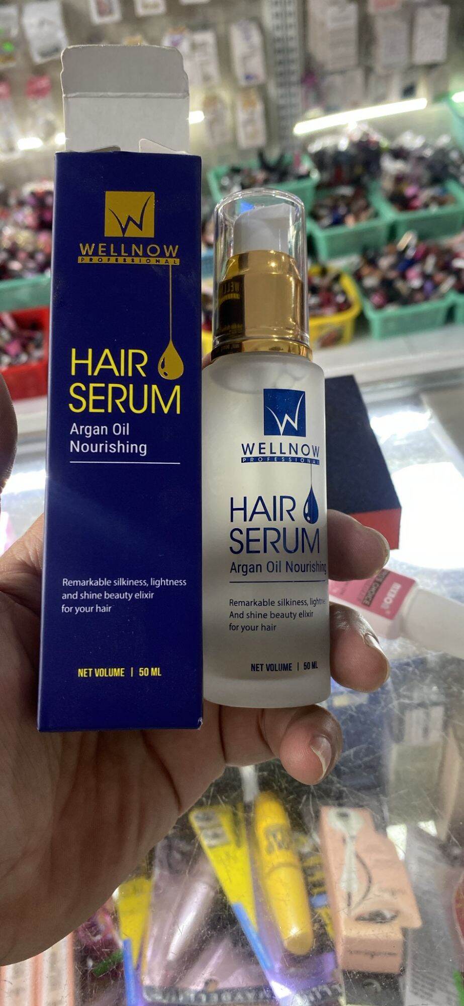 Tinh dầu dưỡng tóc cao cấp siêu mềm mượt, sáng bóng Hair Serum WELLNOW Professional 50ml