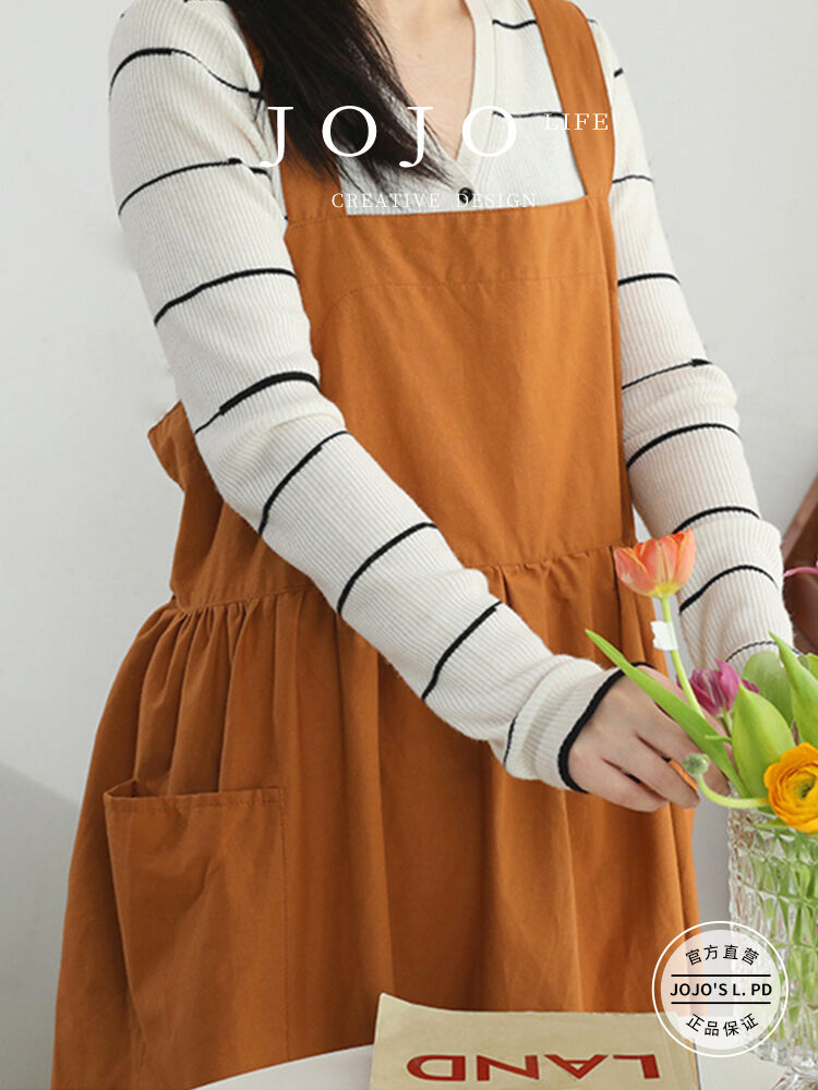 Áo Khoác Chống Bẩn Bằng Vải Cotton Cỡ Lớn Cho Công Việc Nhà Bếp Phong Cách Thường Ngày Có Dây Đeo Pure Cotton Durable Giá  920,000 Đồng*Miễn phí vận chuyển