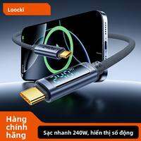Toocki | Dây Cáp Sạc Nhanh PD240w Dual Type-C