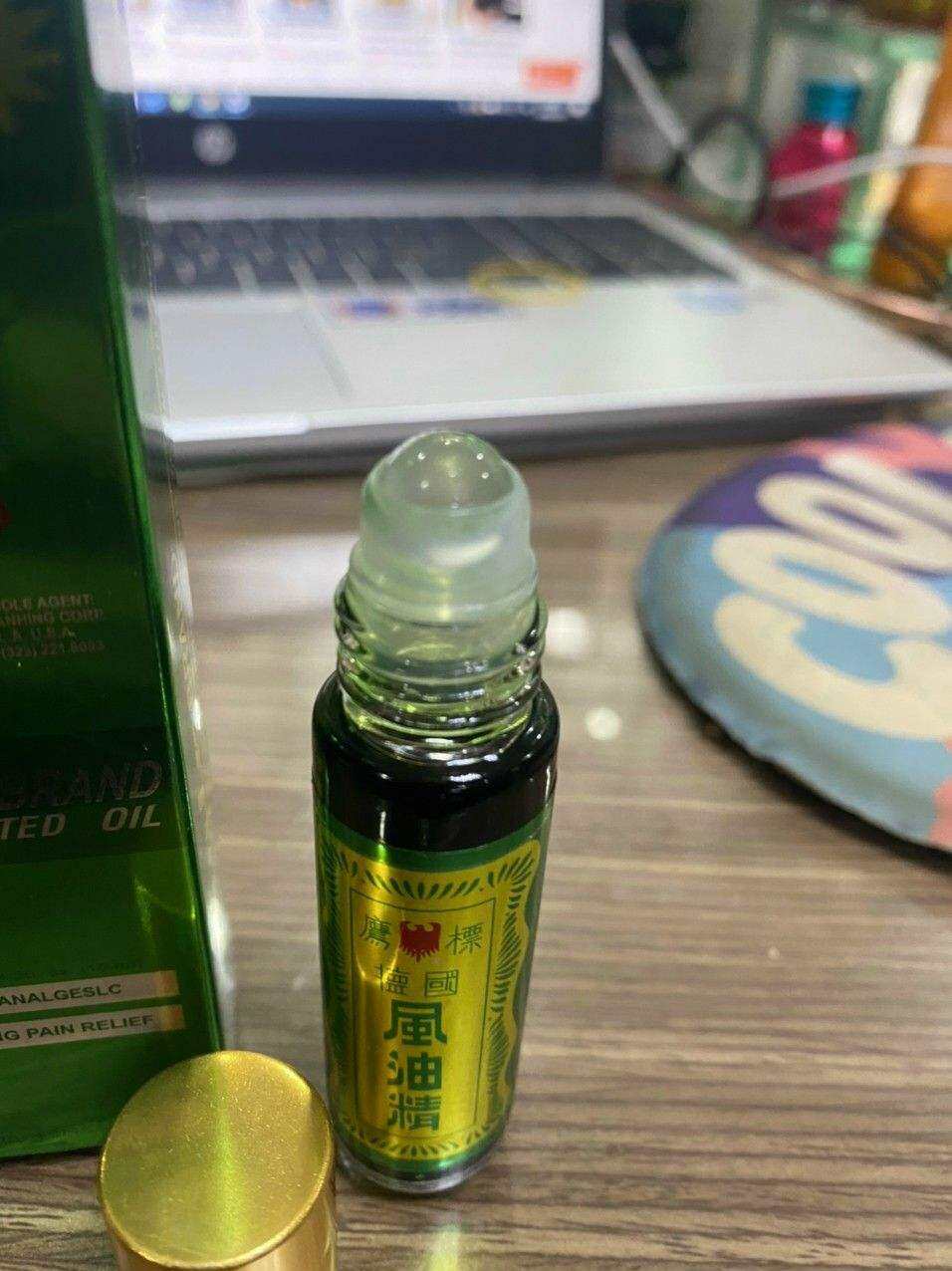 💥💥CHÍNH HÃNG LOẠI 1- DẦU GIÓ XANH CON Ó DẠNG LĂN 10ml- CHÍNH HÃNG