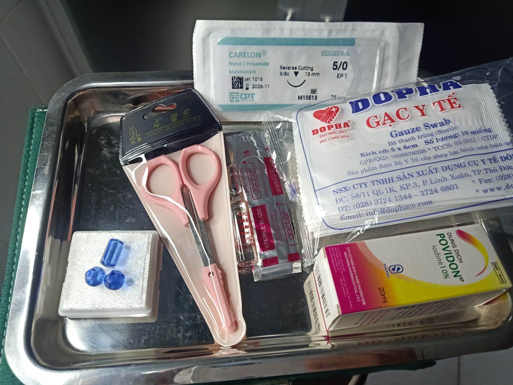 Combo Găm Bi (Đá tự nhiên/Thủy tinh) Tại Nhà Full Dụng Cụ