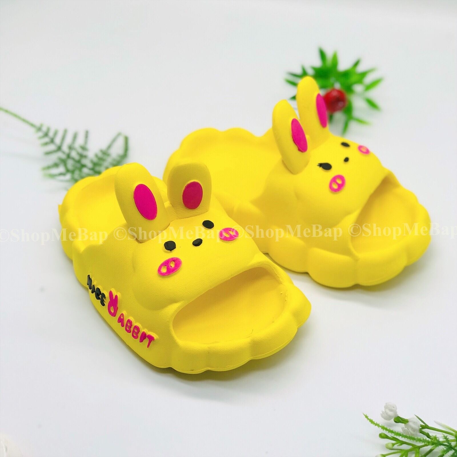 Dép lê tai thỏ cực dễ thương cho bé gái