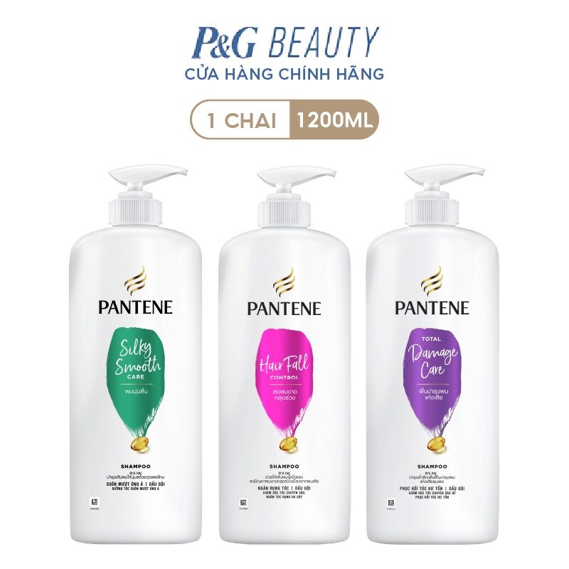 Dầu gội đầu pantene ngăn rụng tóc 1200ml