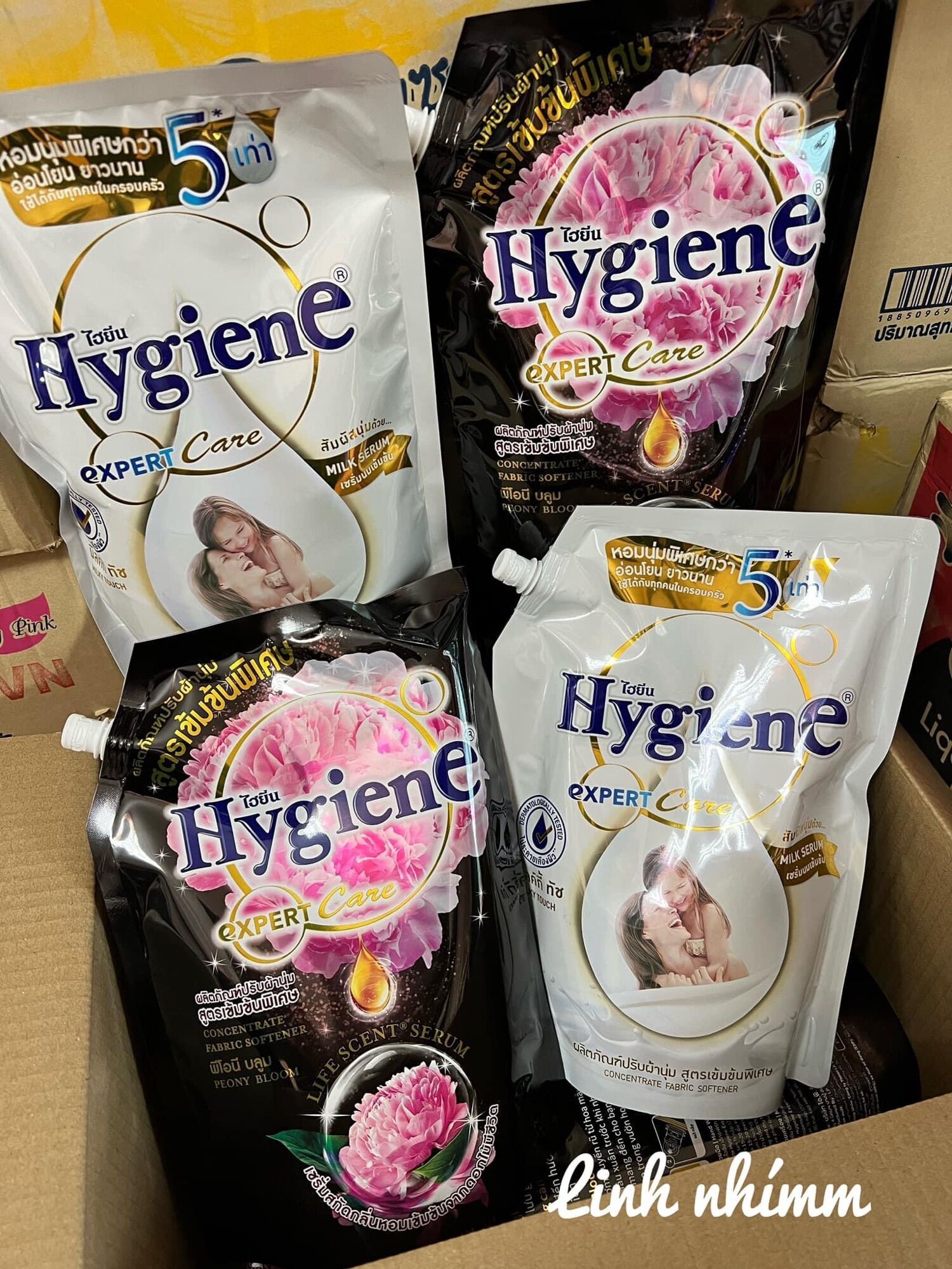 Nước xả vải đậm đặc Hygiene Thái Lan 1300ml