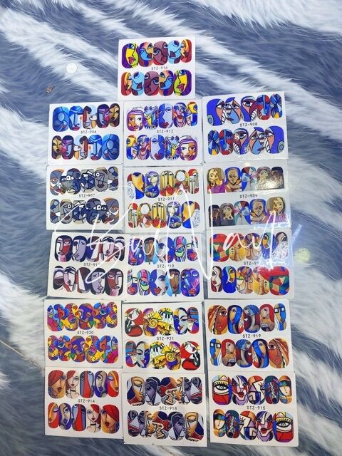 STICKER NƯỚC SET NHIỀU TẤM NHIỀU HÌNH