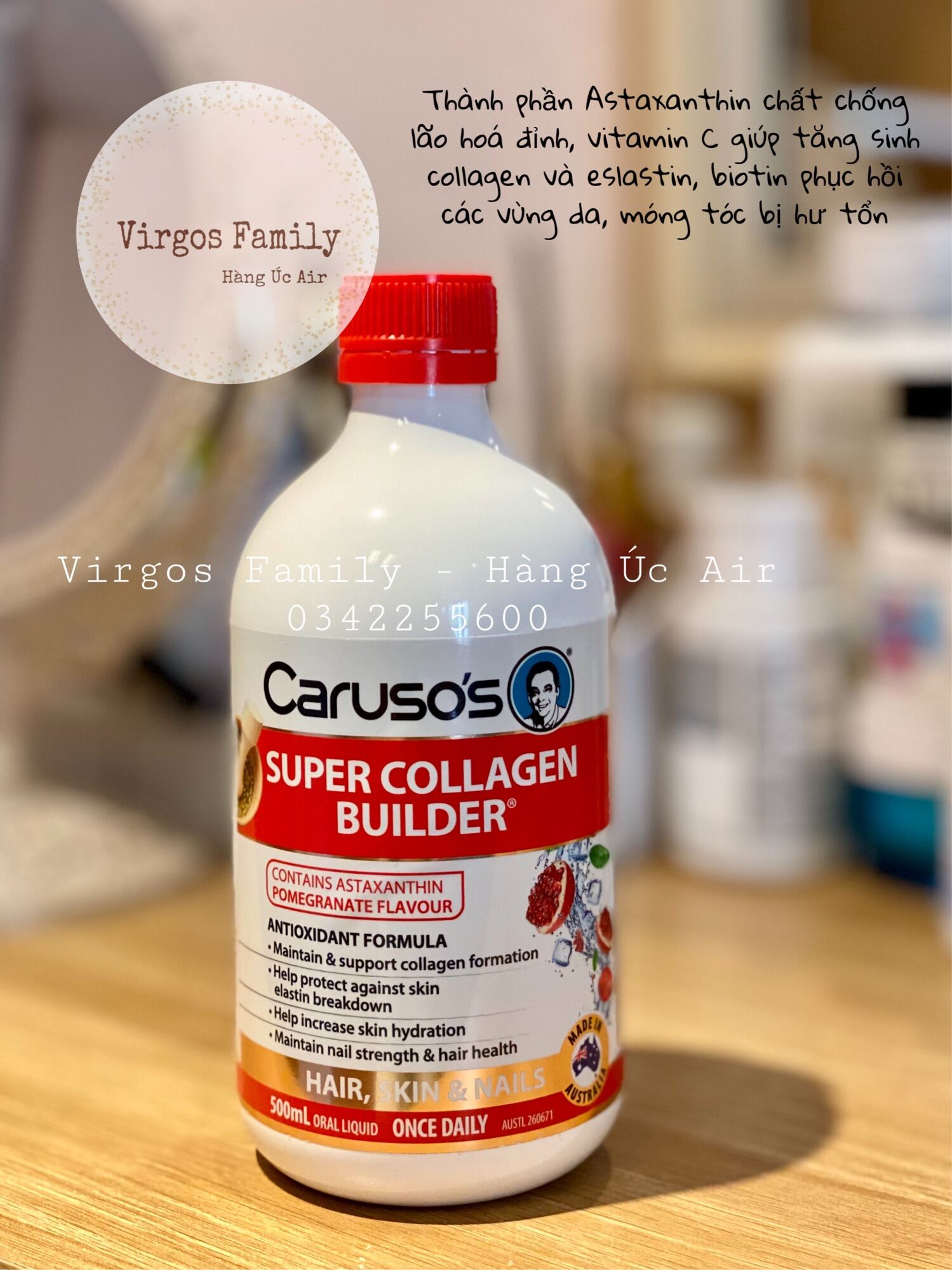 Collagen n c l u Caruso s Super Collagen Builder 500ml Lazada.vn