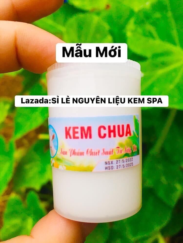 Kem chua sữa dê trắng da hộp 5gram