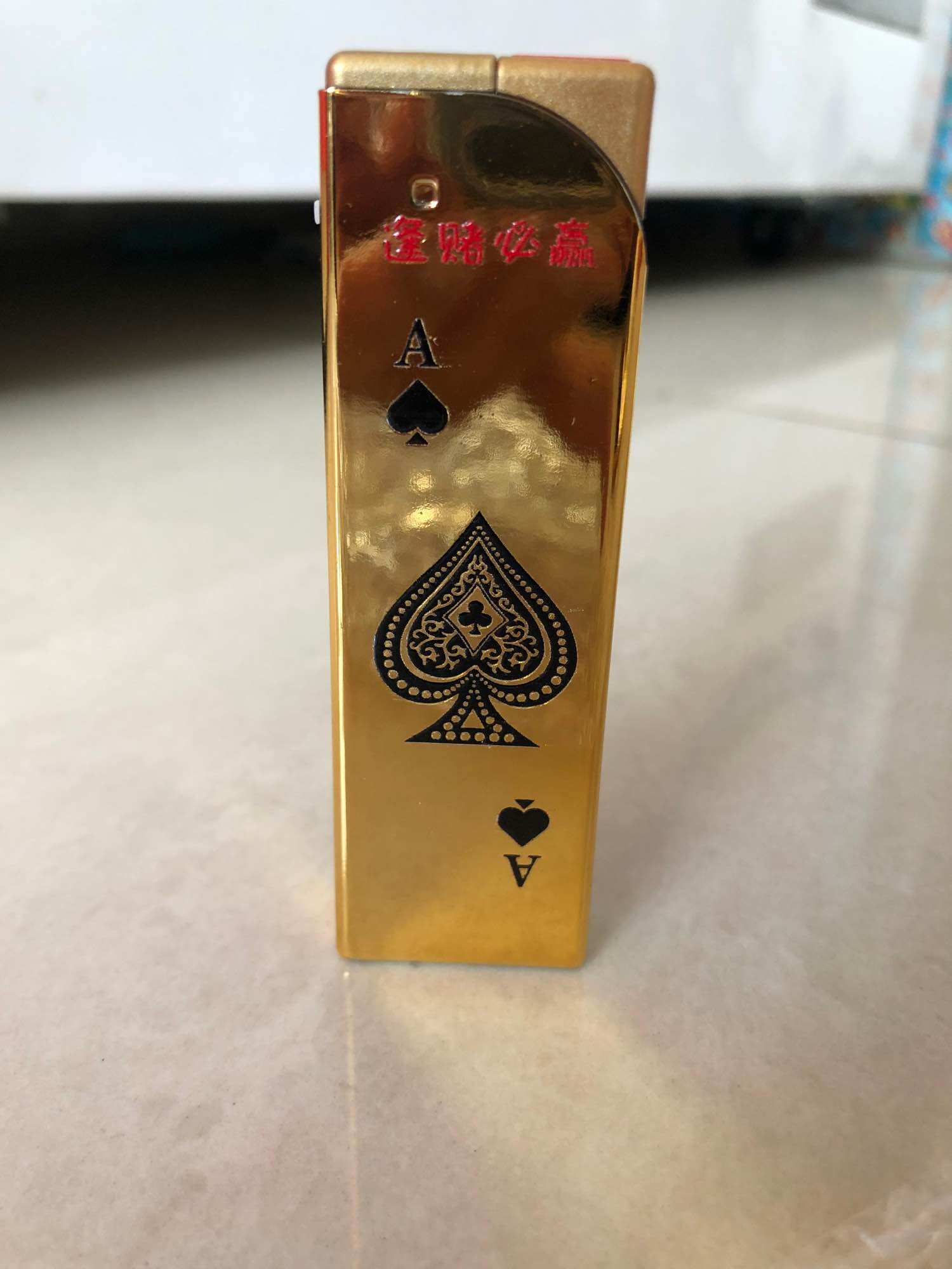 Bật lửa sắt khò tia xanh 022