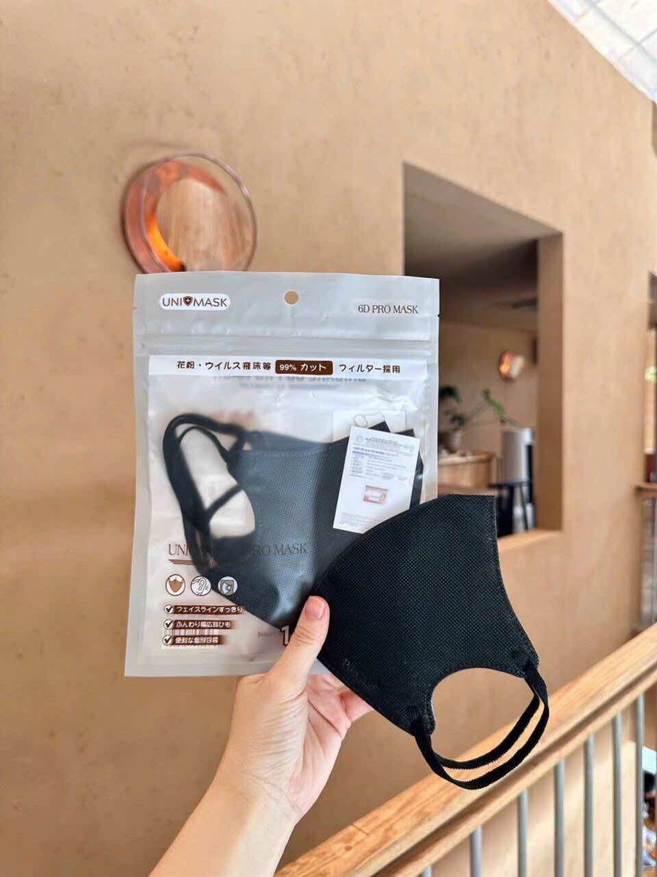 Khẩu trang 6D hàn quốc( gói 10 cái)