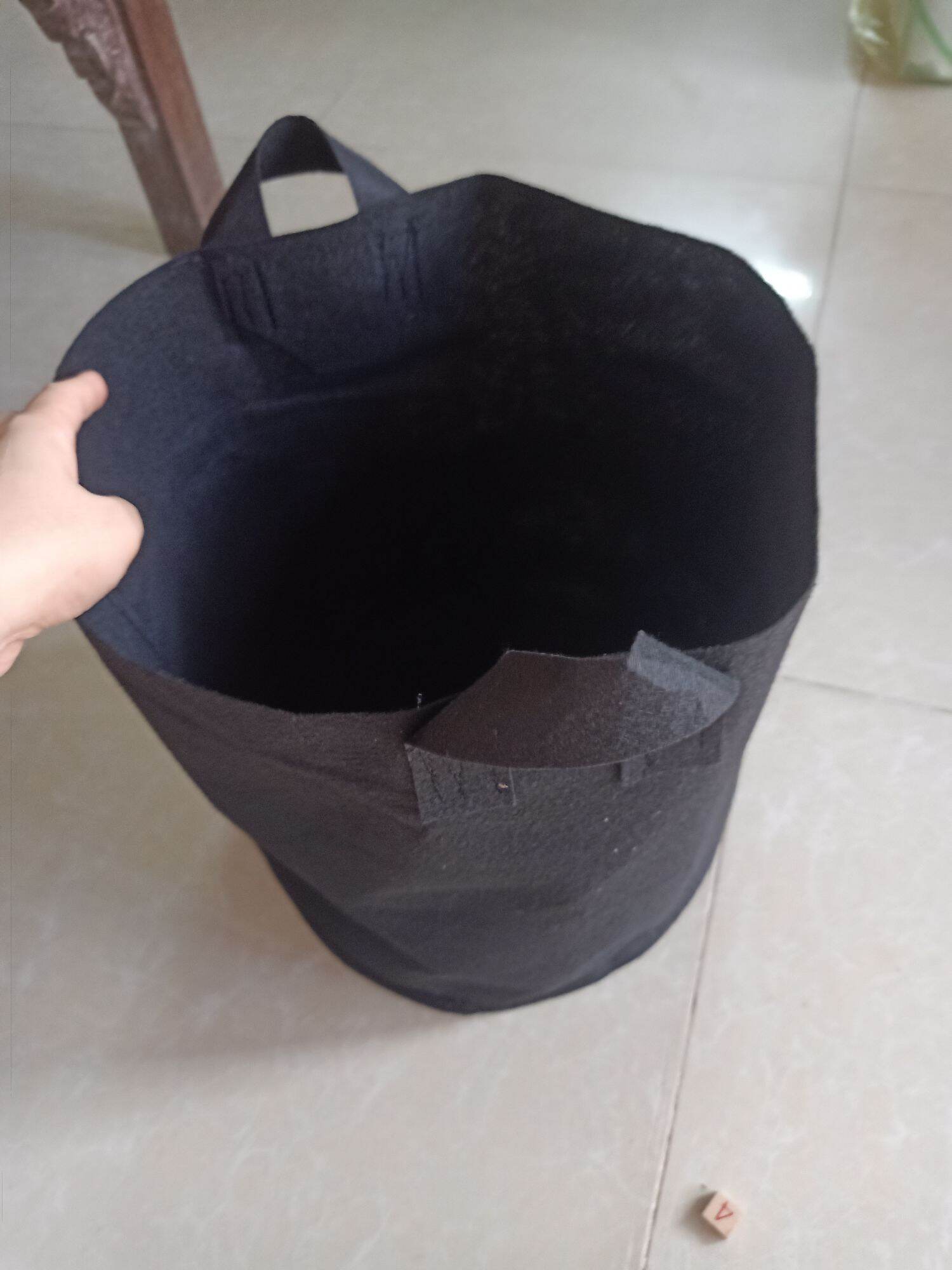 10 CHẬU VẢI TRỒNG CÂY ĐEN 40x30cm