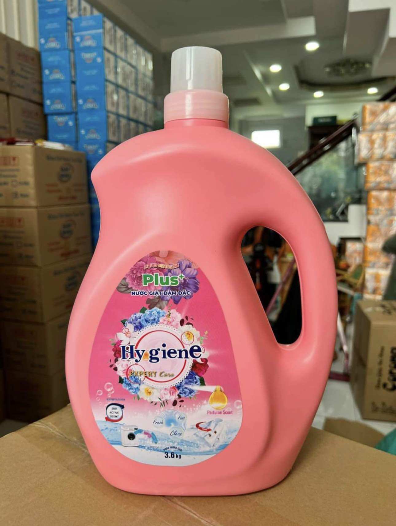 Nước giặt Hygienc plus 5in1 3600ml
