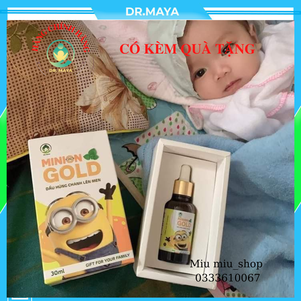 Dầu húng chanh minion Chính Hãng