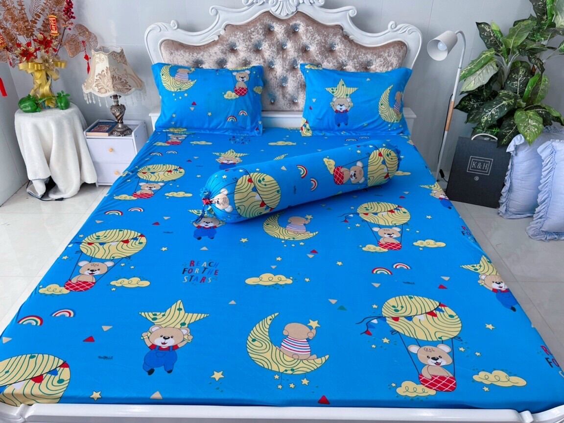 Set DRAP ÁO GỐI THUN LẠNH HÀN QUỐC