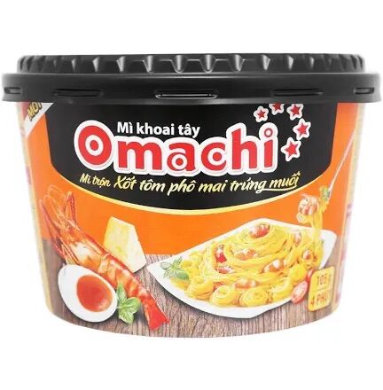 Omachi xốt trứng muối 12 tô 105g