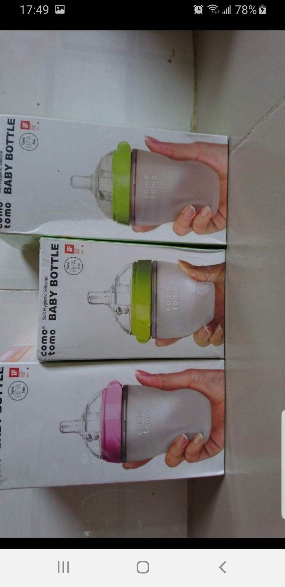 [HCM]bình  comotomo 150ml