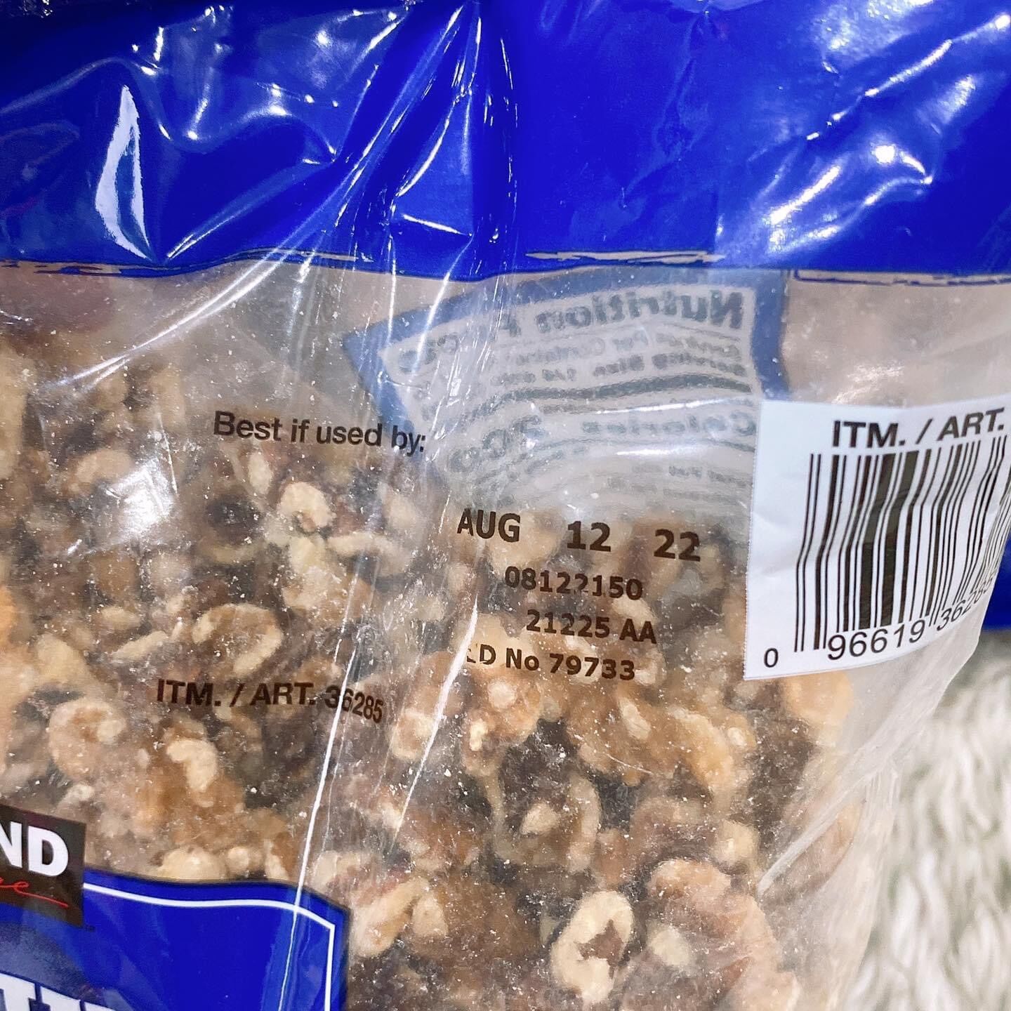 [Date 8/2022]-Hạt óc chó kirkland 1kg36 của Mỹ