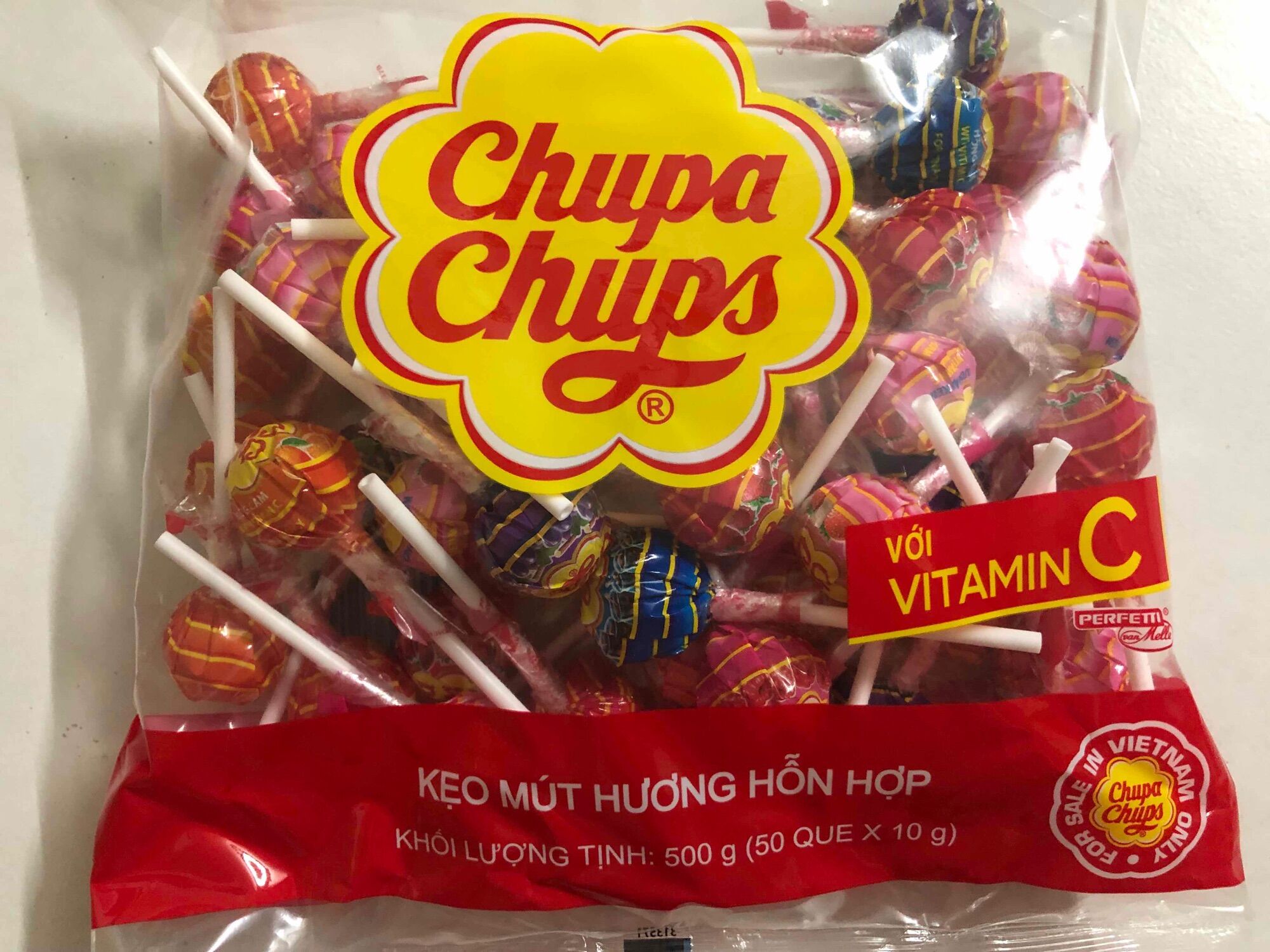 Kẹo mút Chupa Chups các loại