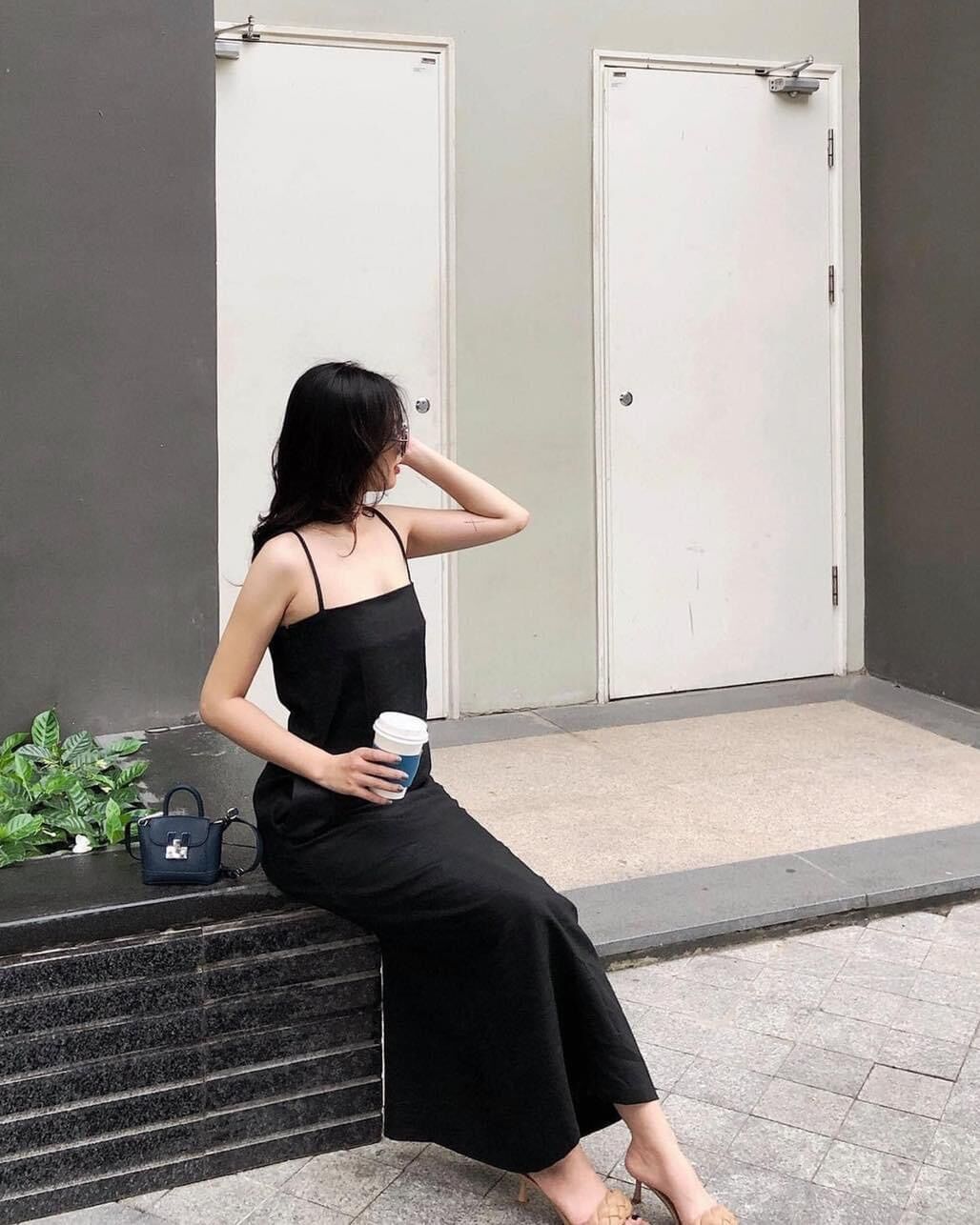 (Real photos, kerosene speed)🌻Thythy dress🍃Dress basic two wire form long