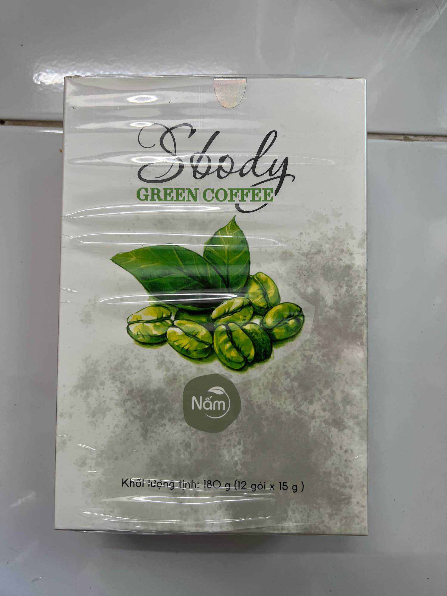 Combo 2 hộp Giảm cân Cà phê Nấm Sbody Green coffee 12 gói