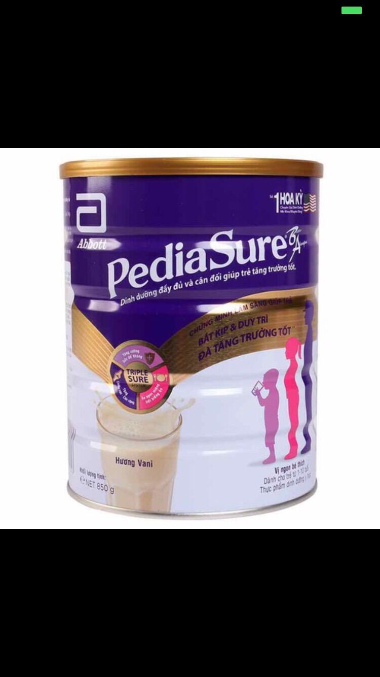Sữa pediasure 850g