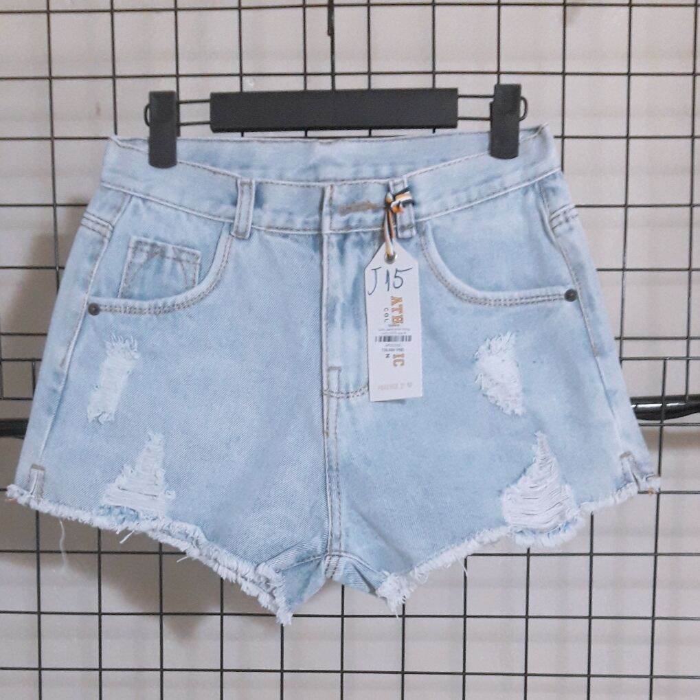 [Xả KHO] [HCM]Quần short jean nữ trơn ống rộng lưng cao Quần short nữ quần sooc nữ quần đùi nữ quần short nữ lưng cao - co giãn nhẹ tốt - mặc thoải mái không lỗi thời - iteam hot nhất mùa hè-GIAO NGẪU NHIÊN