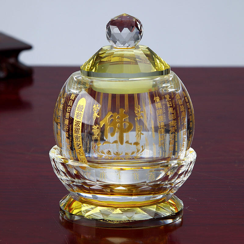 Cốc lọc nước chú đại bi ximandi cốc nước thánh thờ cúng quan âm cúng phật gia dụng cốc cúng nước hoa sen pha lê cốc cúng phật