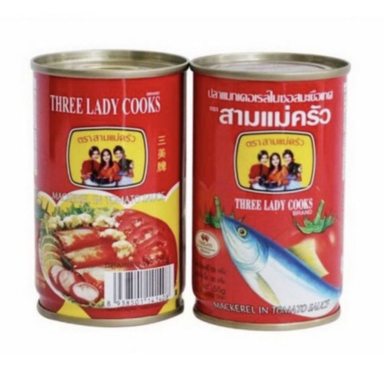 Combo 4 Hộp Cá 3 Cô Gái 155g