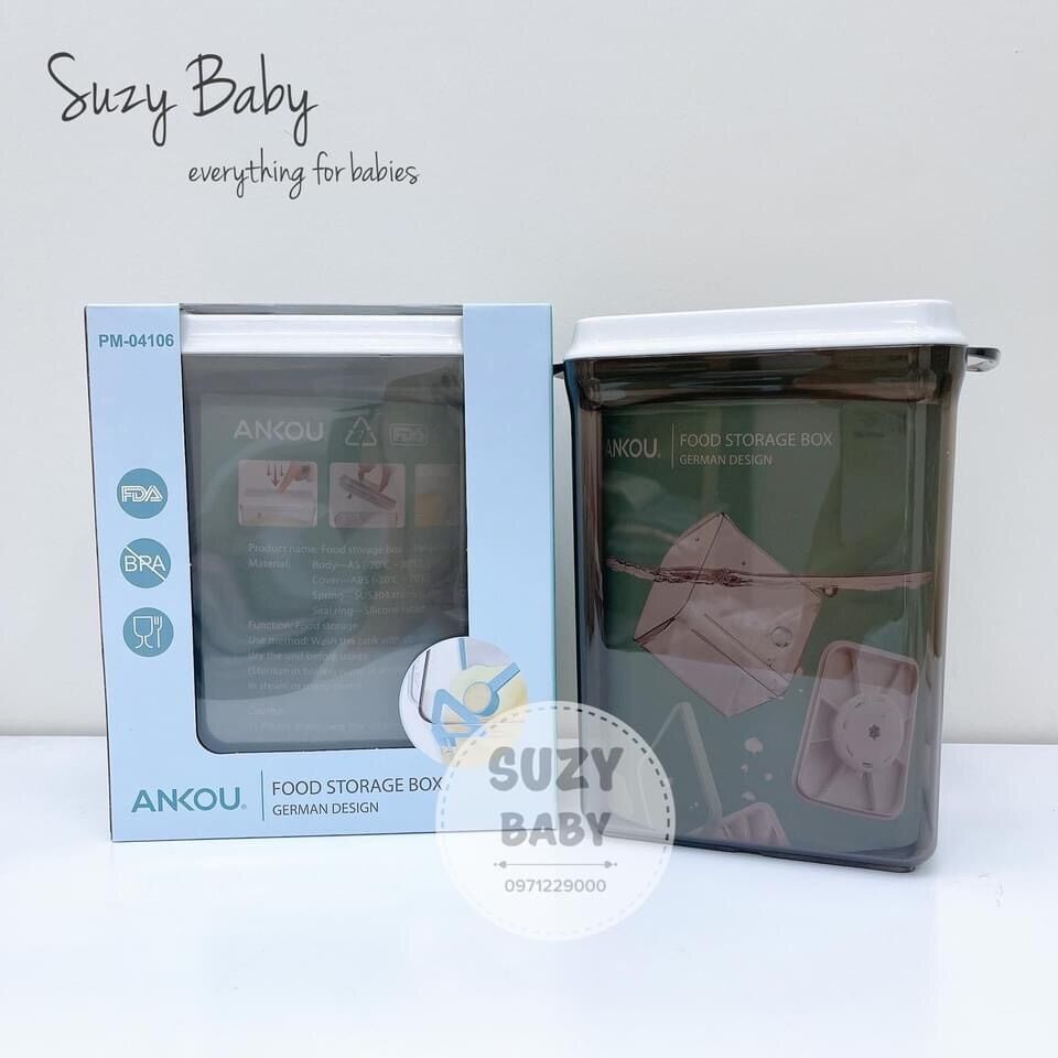 HỘP ĐỰNG SỮA, ĐỒ ĂN ANKOU 2.3L
