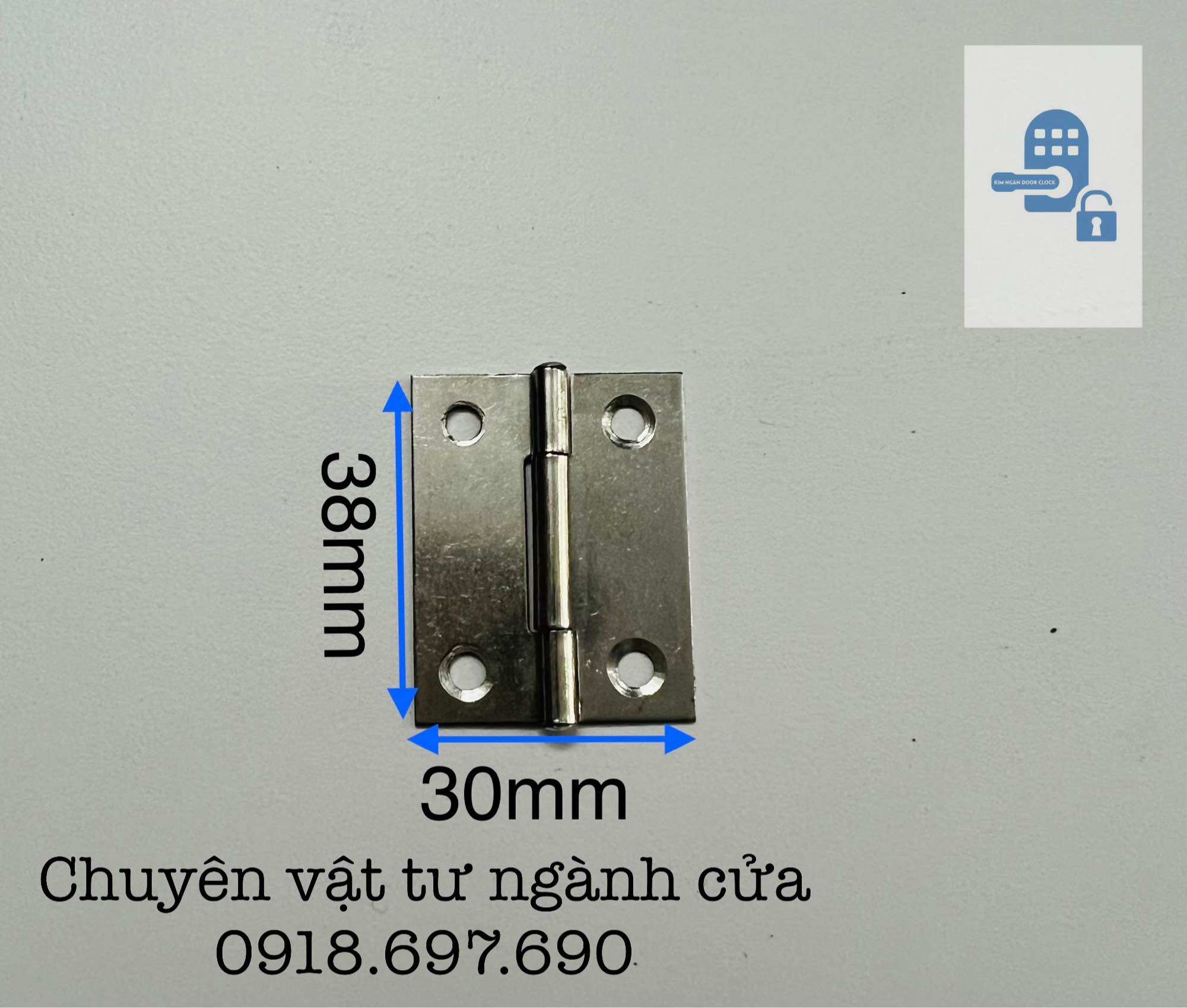 5 cái Bản lề lá inox tủ nhôm