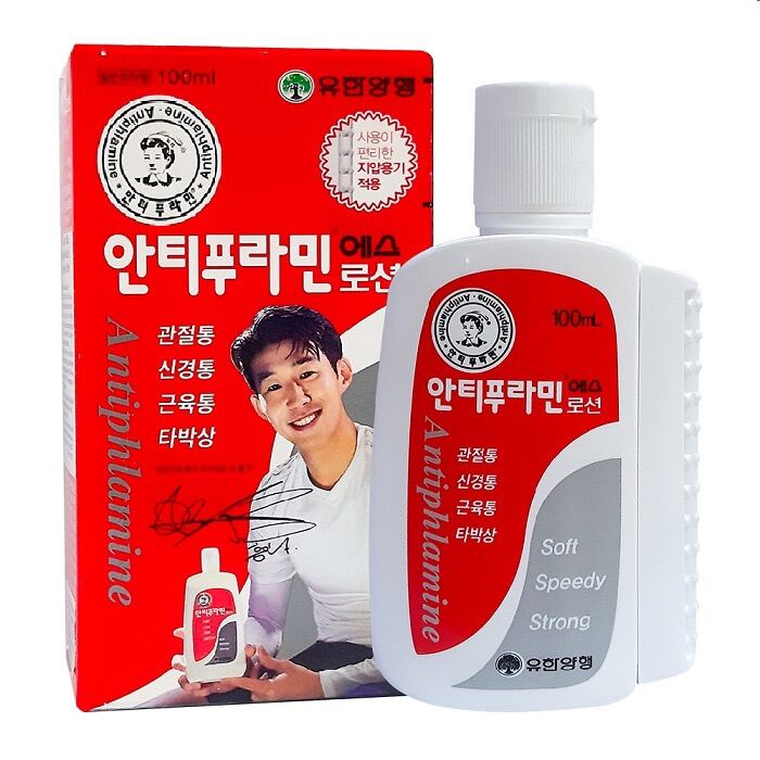 Dầu nóng xoa bóp Antiphlamine Hàn Quốc - Chai 100ml