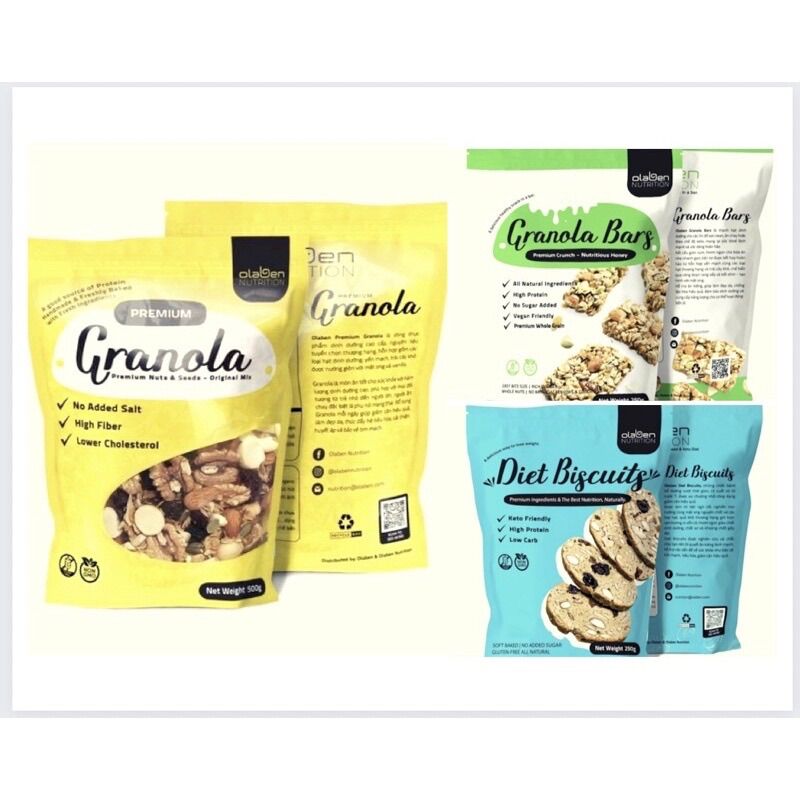 Olaben nutrition combo 3 loại hạt dinh dưỡng