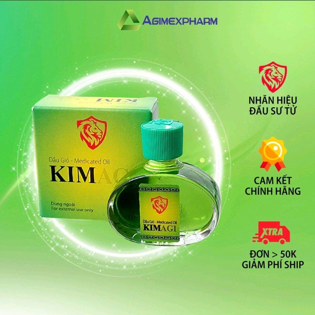 Dầu gió KIMAGI - Hộp 1 chai 6 ml - Gợi nhớ mùi hương dầu gió KIM .