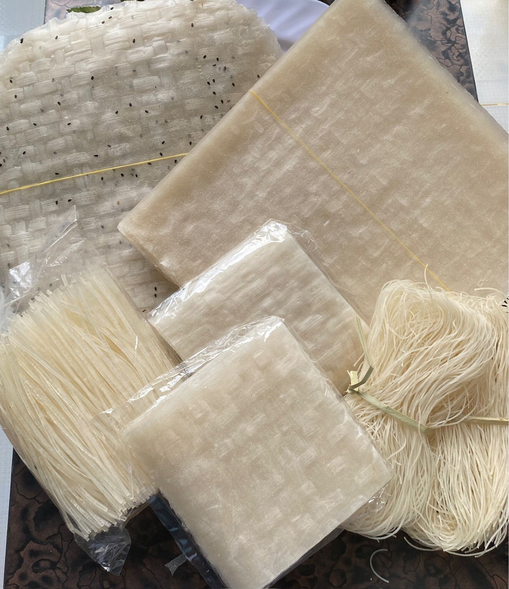 5 Bịch Bánh Tráng Bình Định Cuốn Chả Ram [5 bịch = 100 cái] (40k/ 5 bịch)