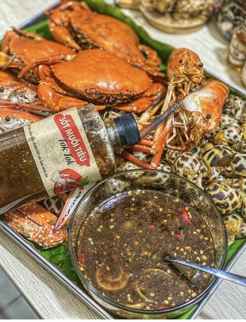 Sốt Muối tiêu Tok Tok 330ml