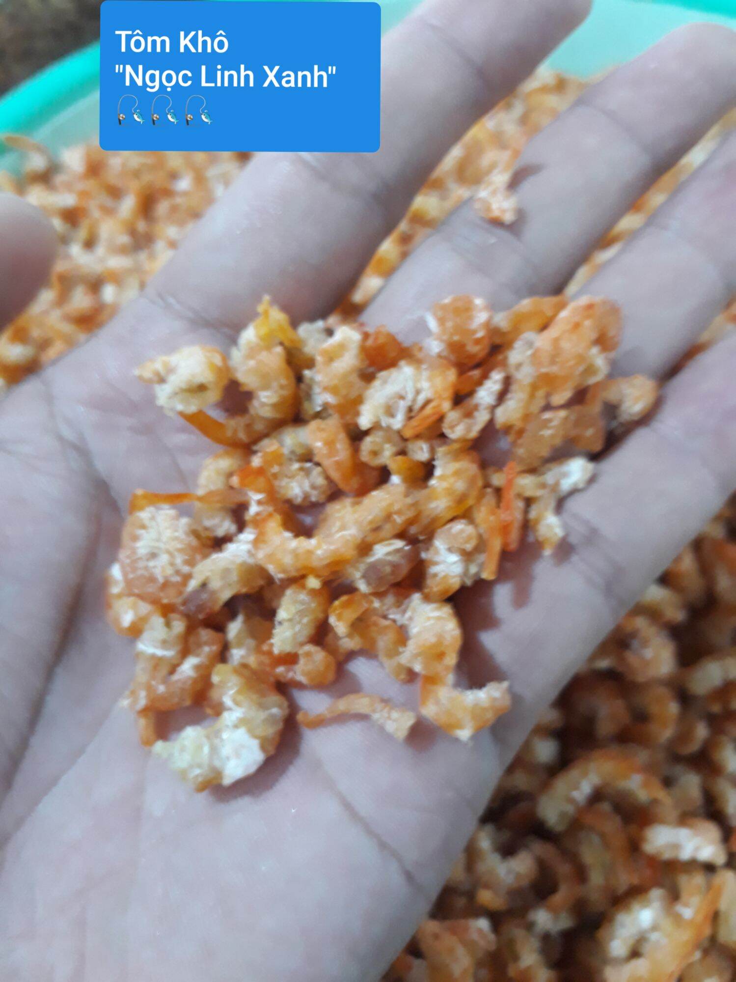 Tôm khô loại vừa ngon 100g/60k