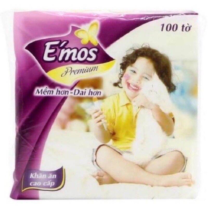 Combo 10 Giấy Vuông Emos   tang 1 goi