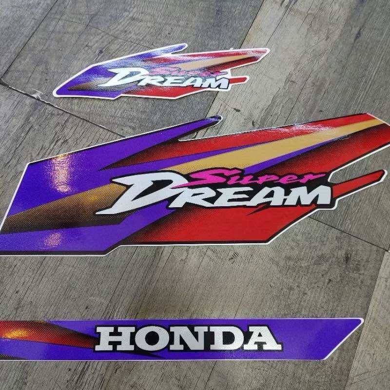 Tem super dream 1998 3 lớp đẹp