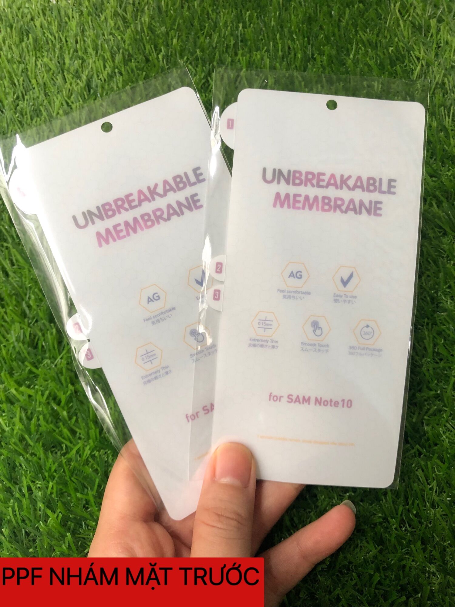 [ MẶT TRƯỚC + MẶT SAU ] DÁN PPF DẺO NHÁM DÀNH CHO SAMSUNG S8/S9 S8+/S9+ S10 S10+ NOTE8/9 NOTE10 NOTE10+