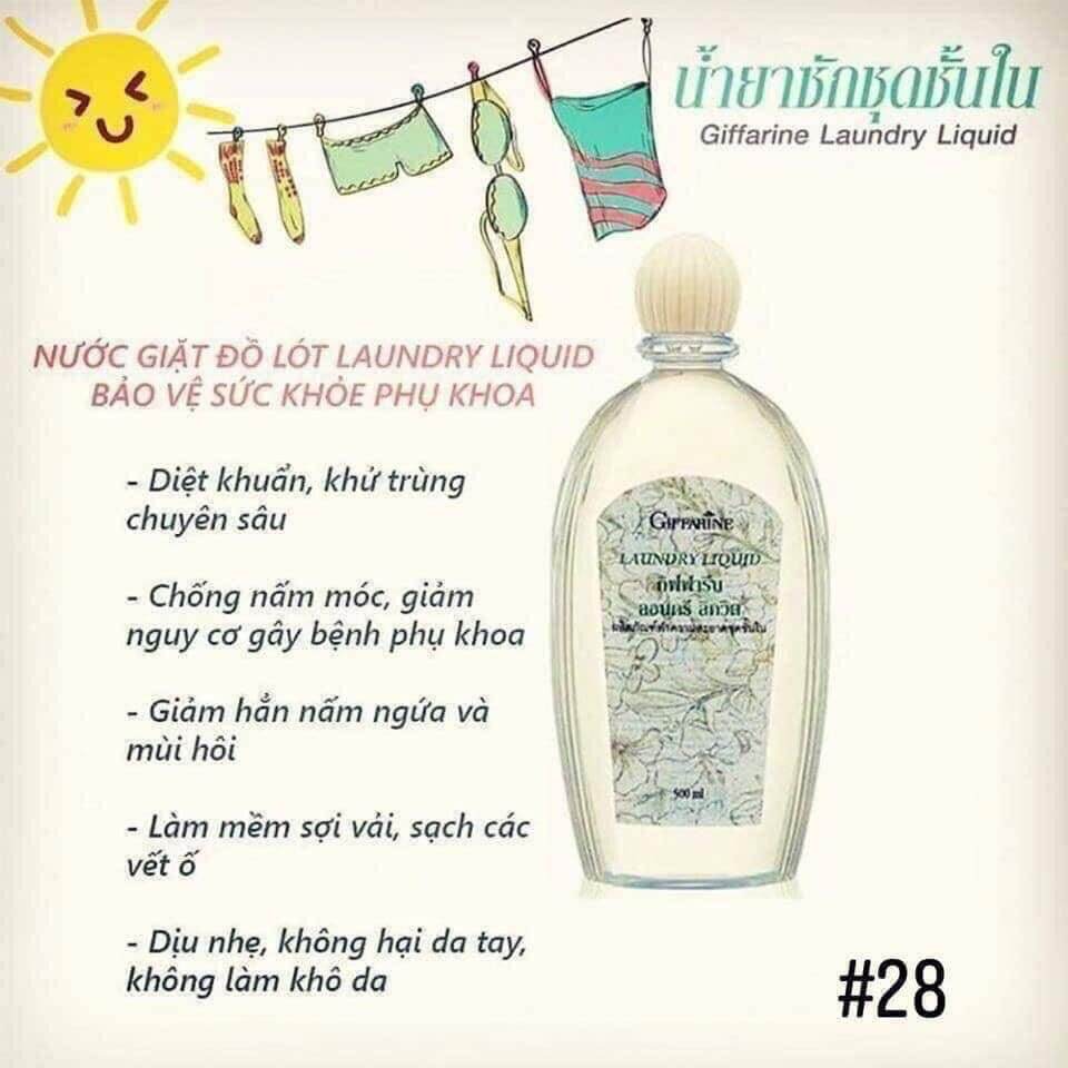 NƯỚC GIẶT ĐỒ LÓT GIFFARINE500ml