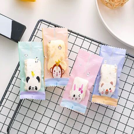 Túi đựng kẹo nougat 10x4cm