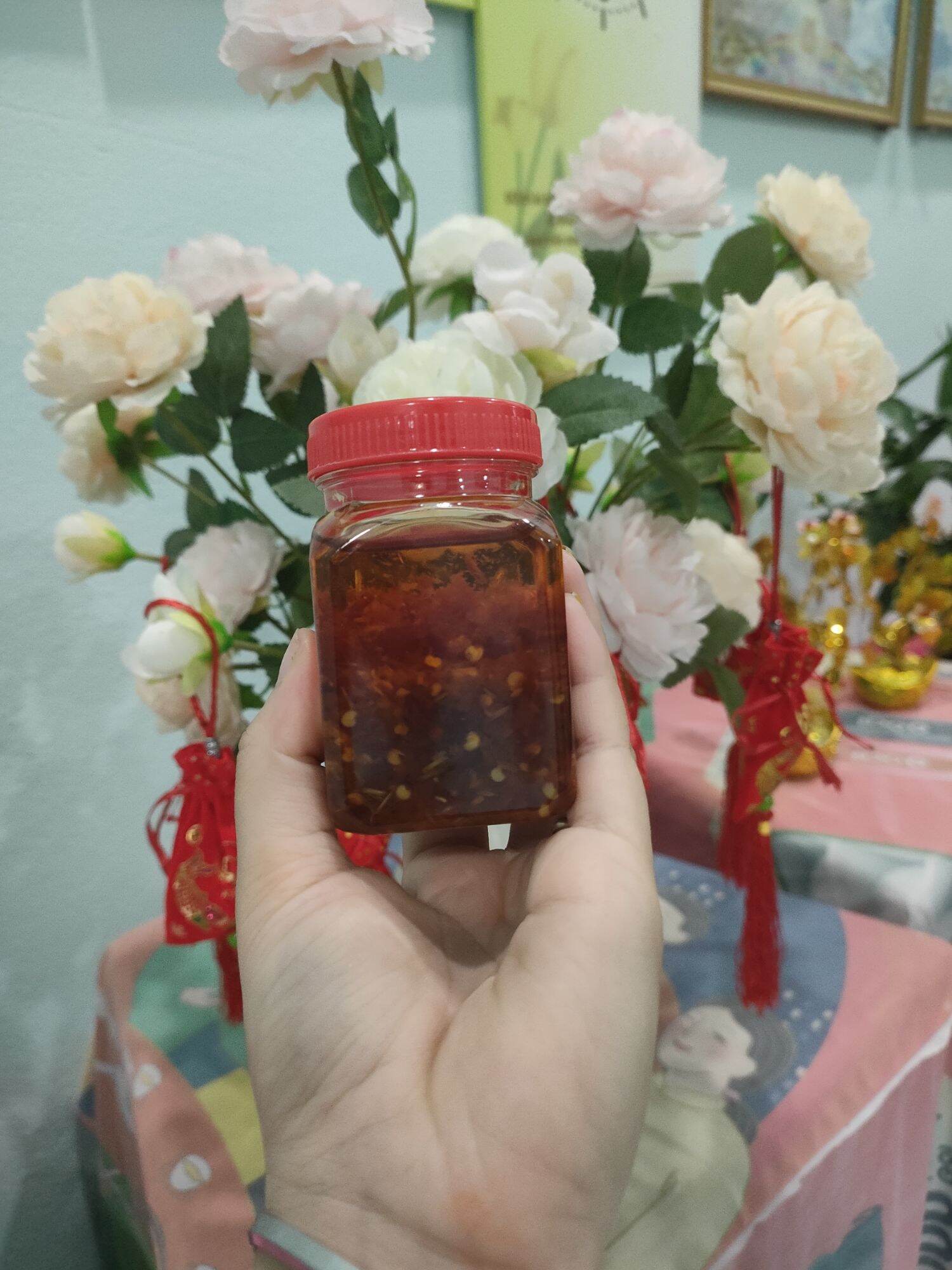 Sate hủ siêu cay nhà làm ăn bánh tráng ướp gia vị siêu ngon