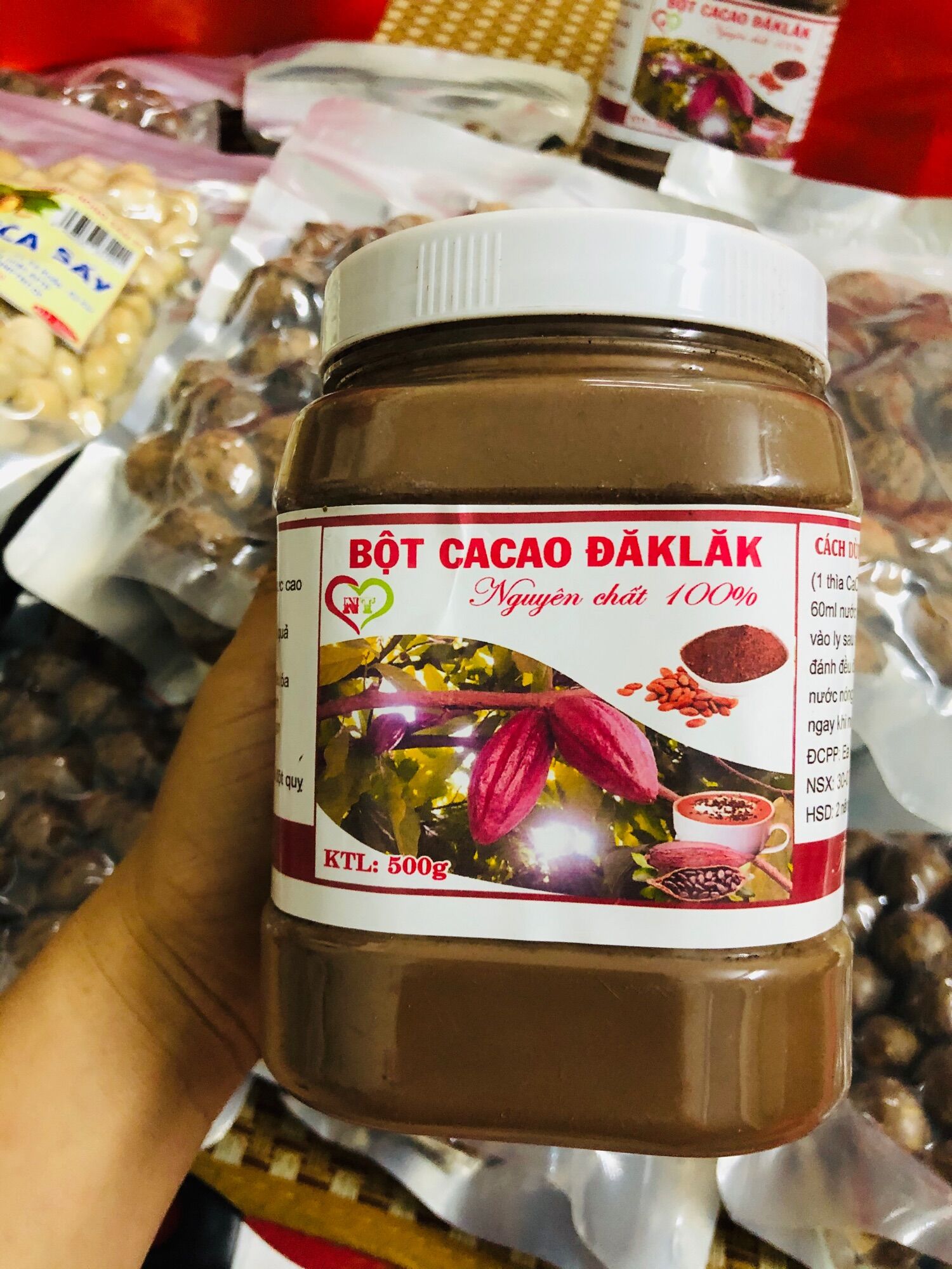 Bột cacao nguyên chất Đaklak