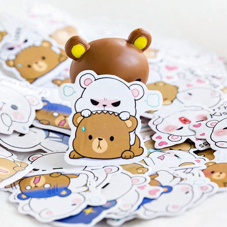 Hộp sticker box nhiều loại dễ thương