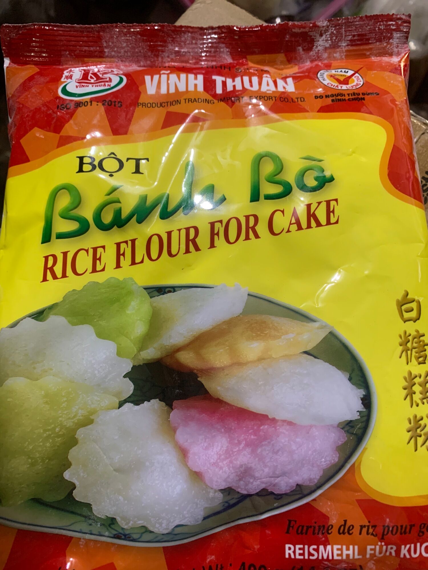 Bột bánh bò vĩnh thuận