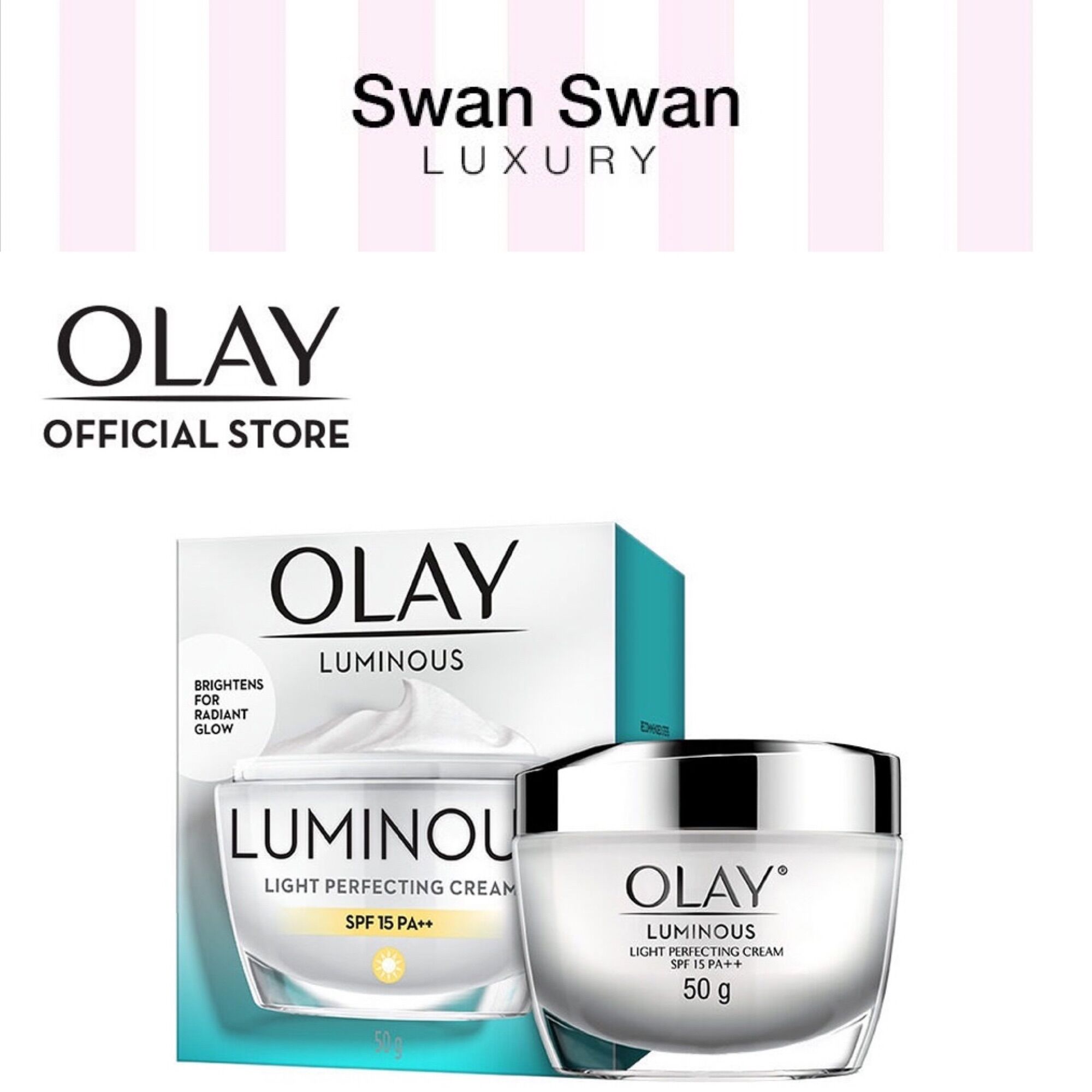 Kem chống nắng olay trắng sáng da 50g