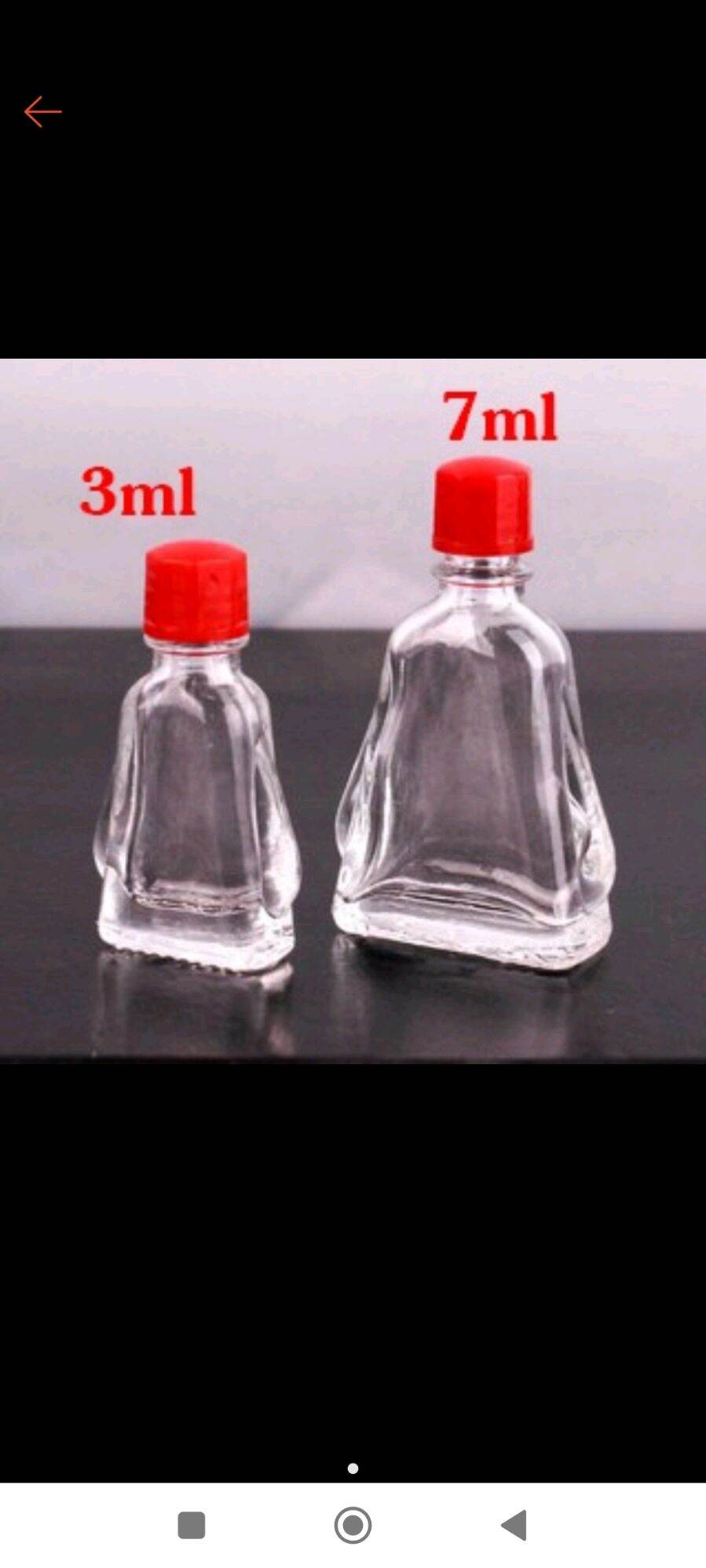 VỎ 3ML CHAI DẦU